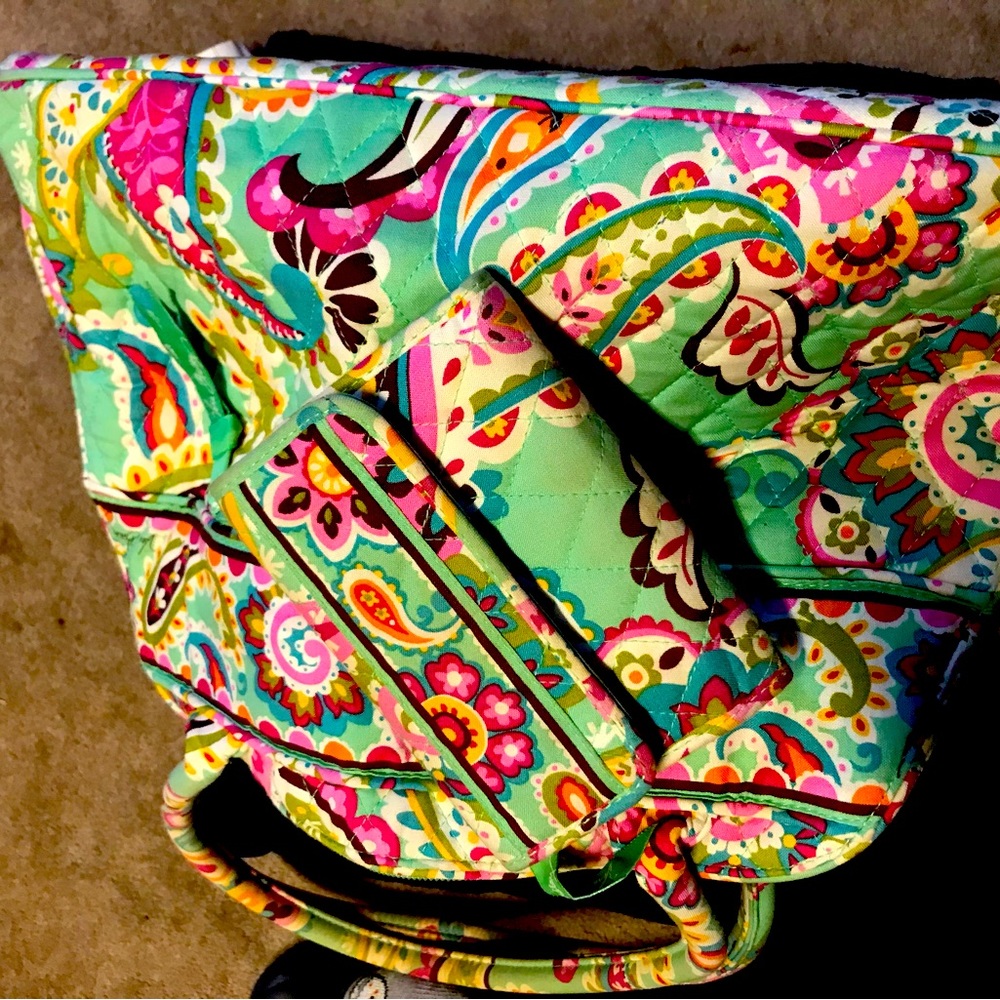 Bag with matching wallet
